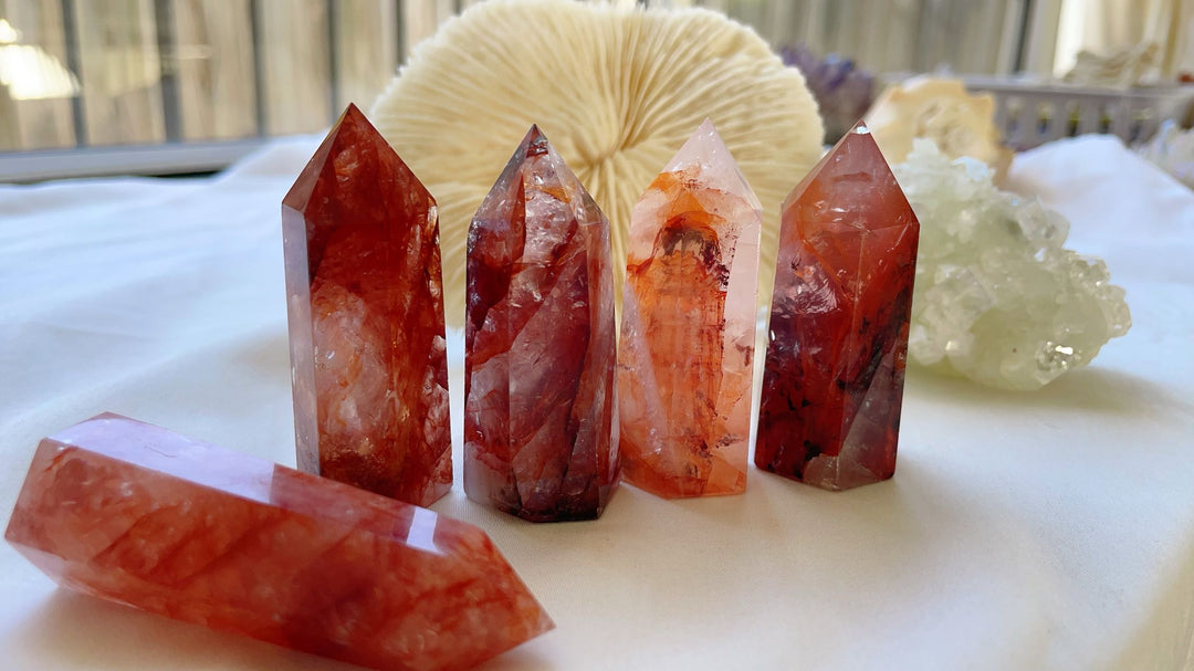 Hematoid Tower (Fire Quartz)