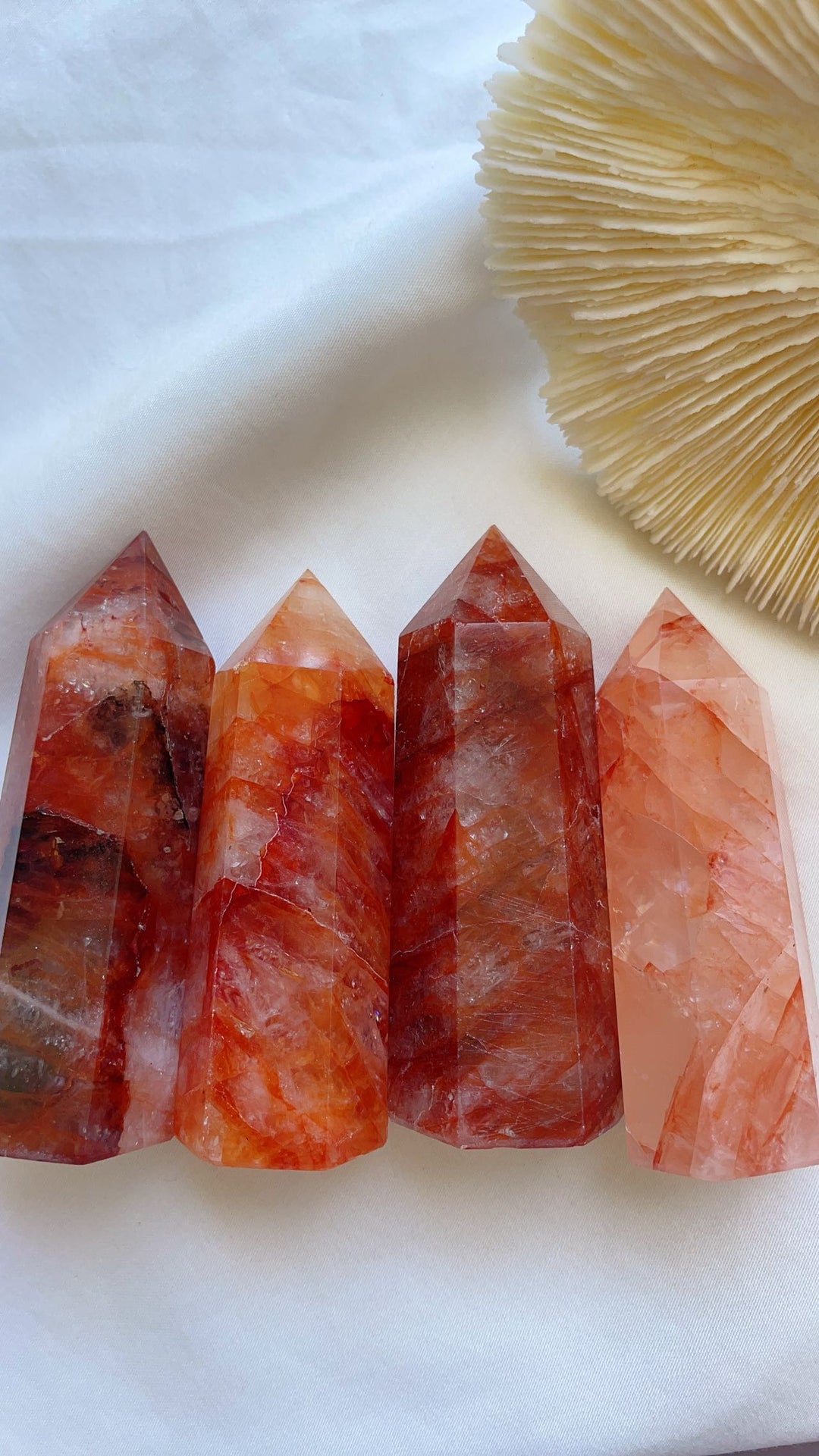 Hematoid Tower (Fire Quartz)