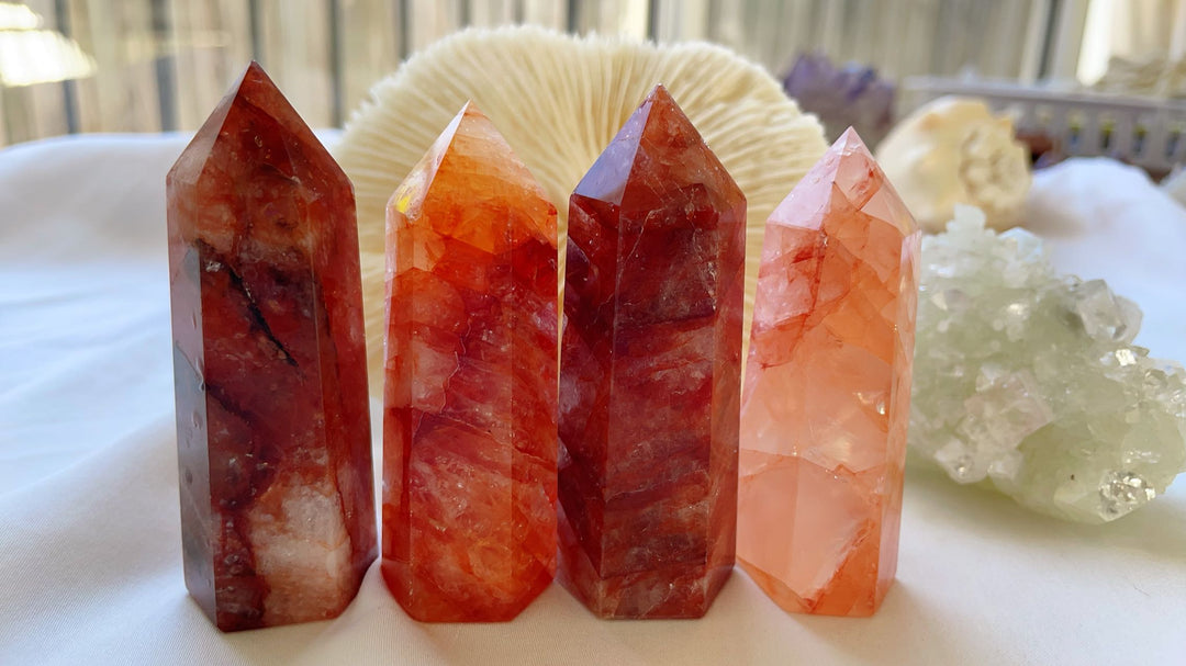 Hematoid Tower (Fire Quartz)