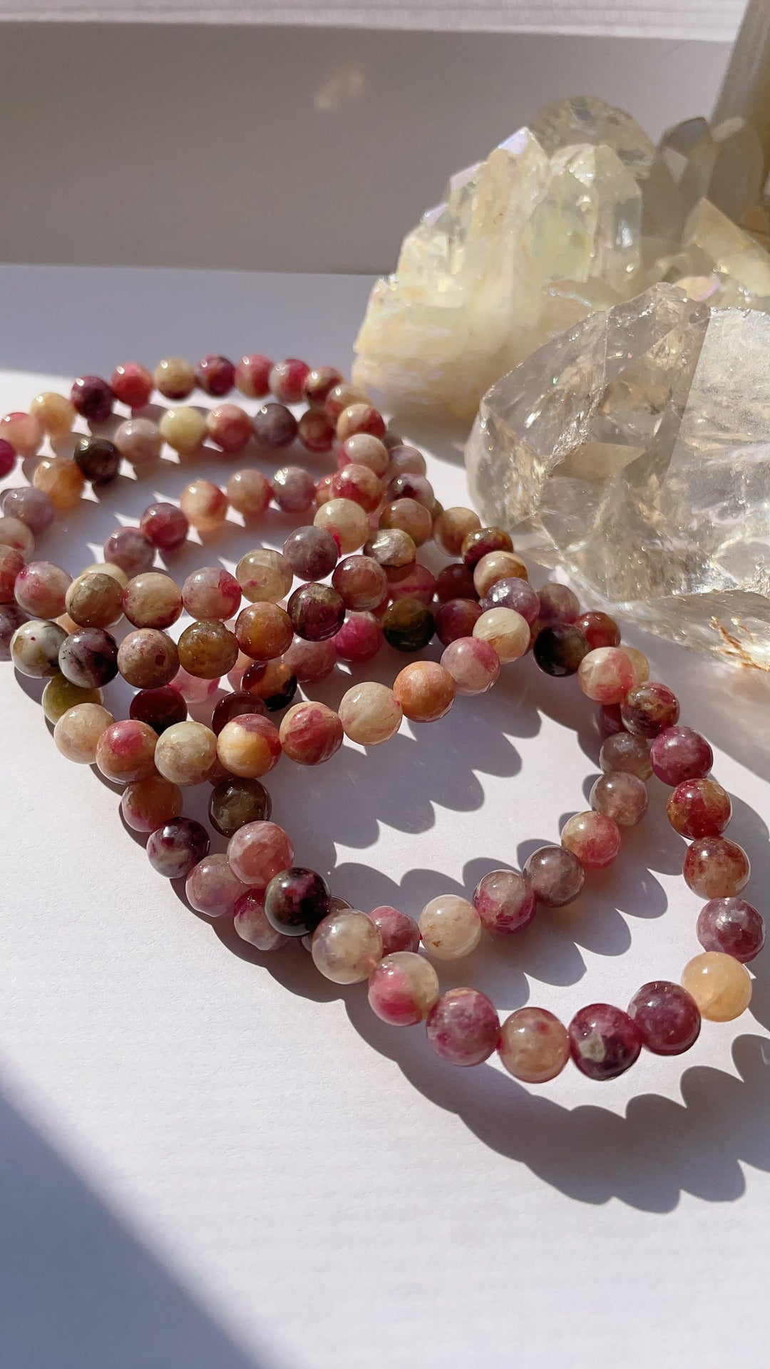 Unicorn Stone Bracelet (Pink Tourmaline & Lepidolite)