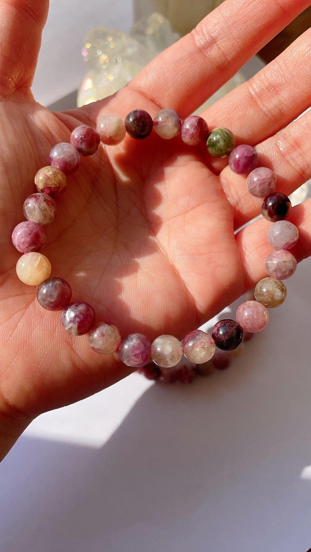 Unicorn Stone Bracelet (Pink Tourmaline & Lepidolite)