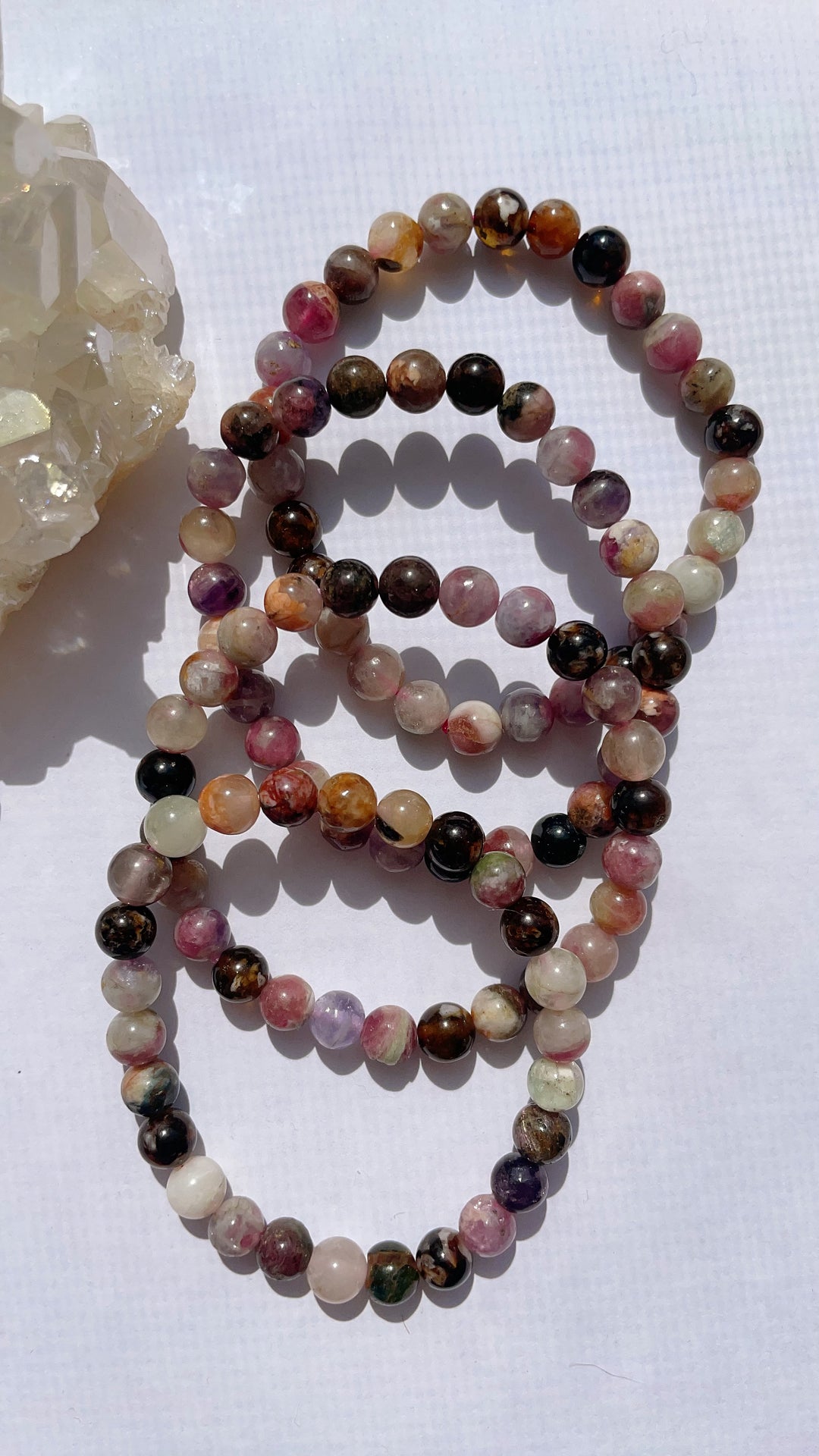 Rainbow Tourmaline Bracelet