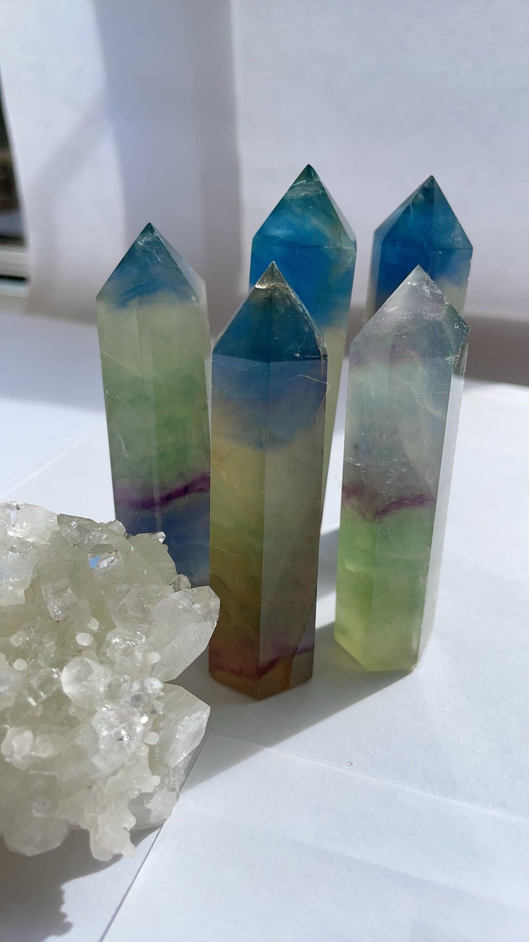 Blue Fluorite Tower