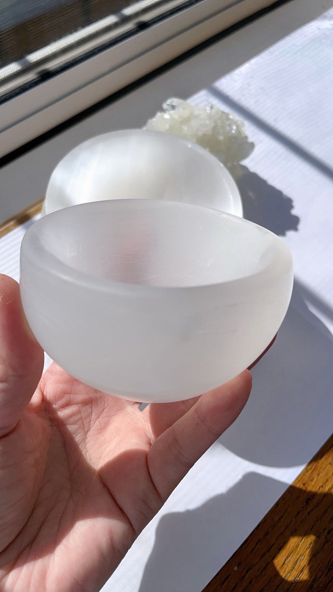 Selenite Bowl - Shine and Thick!