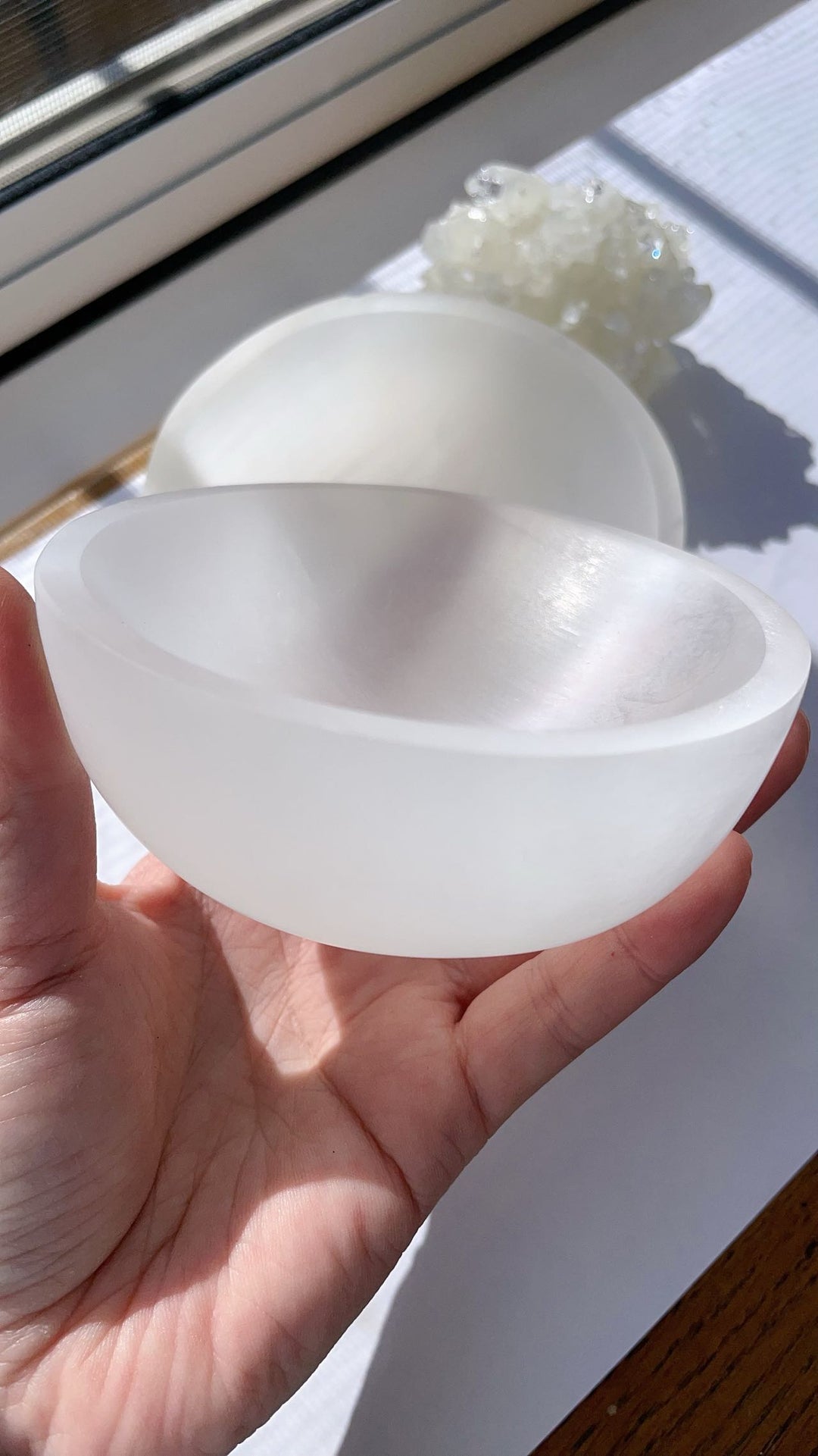 Selenite Bowl - Shine and Thick!