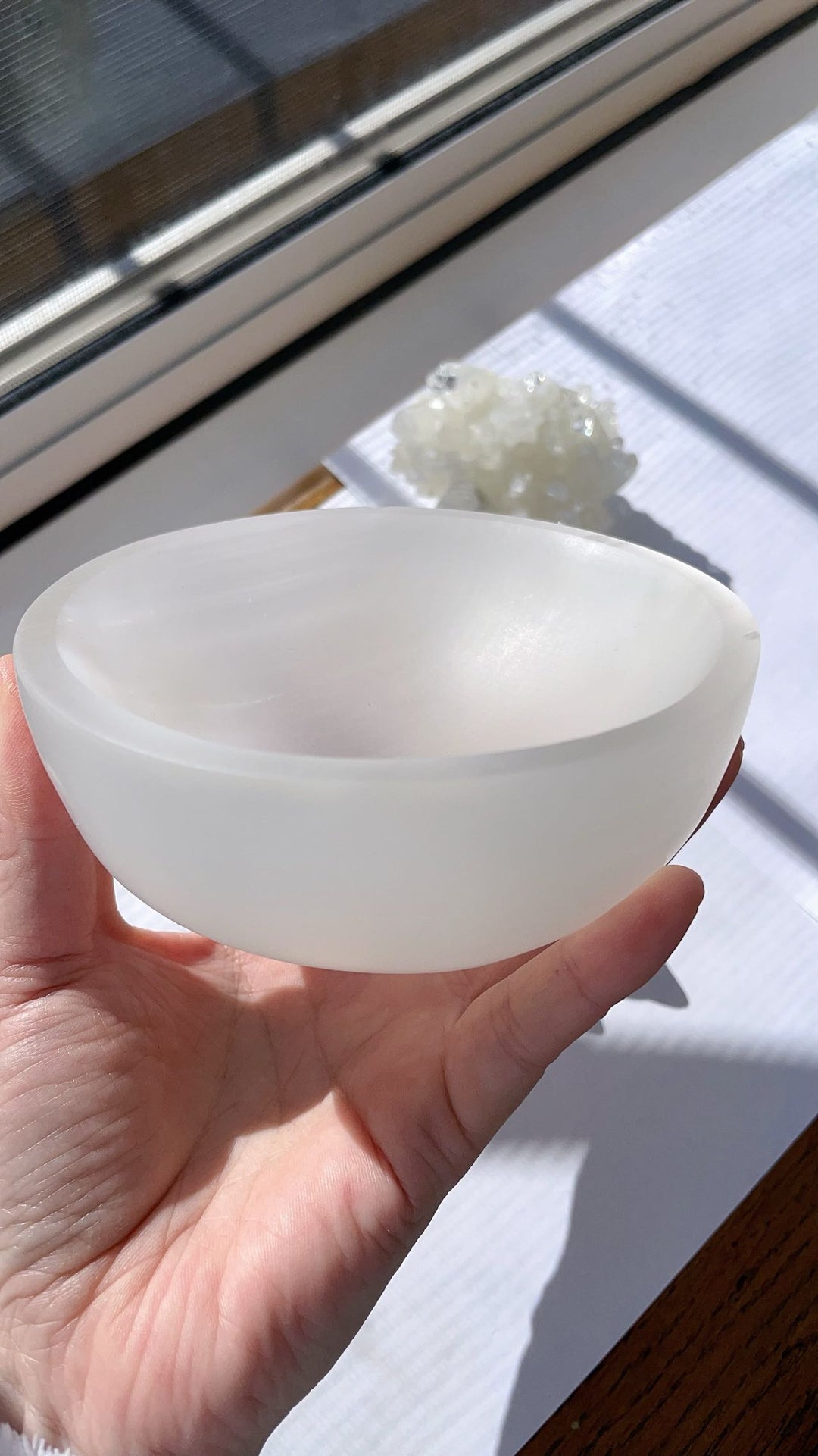 Selenite Bowl - Shine and Thick!