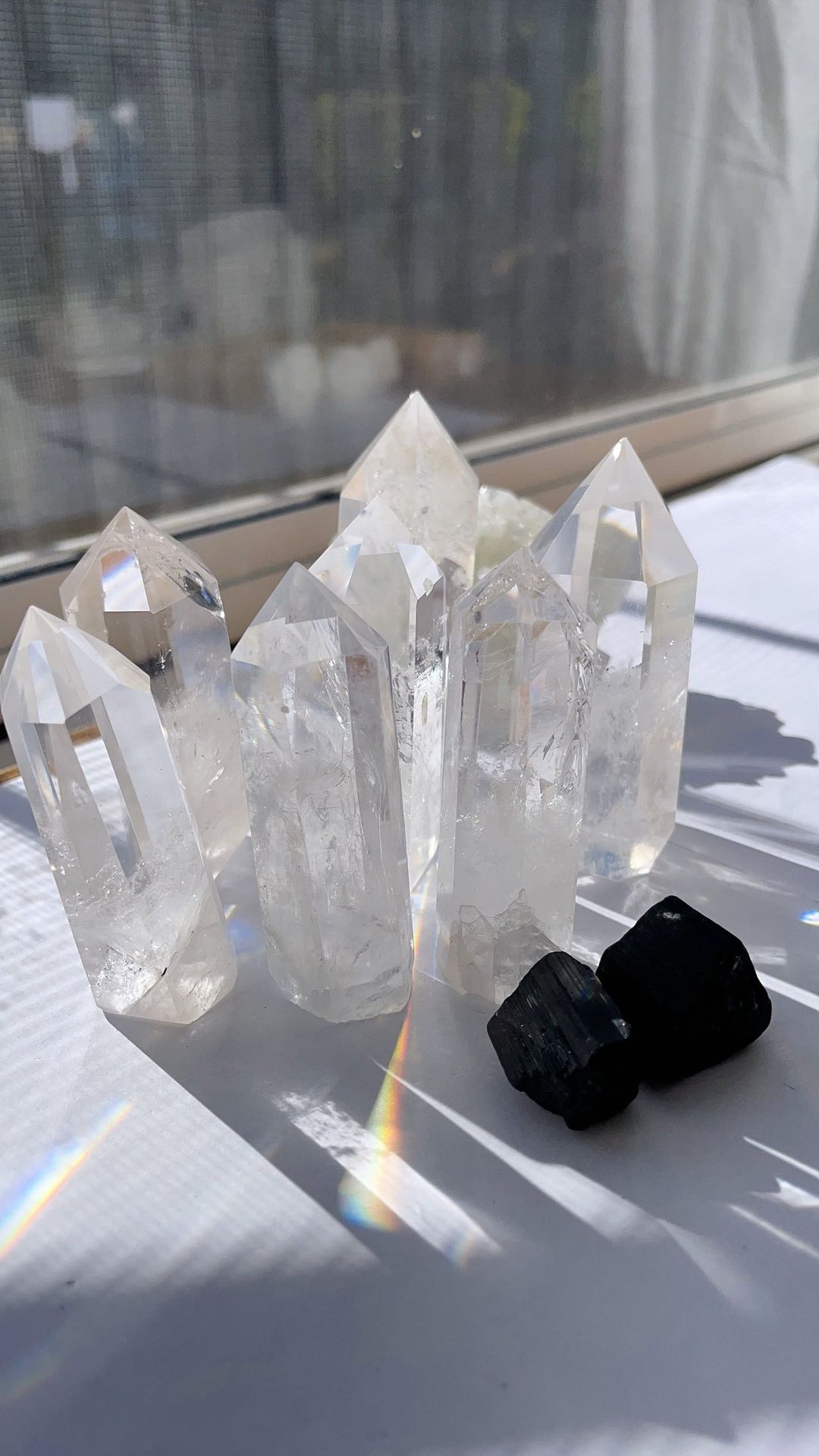 Clear Quartz Tower (High Clarity)