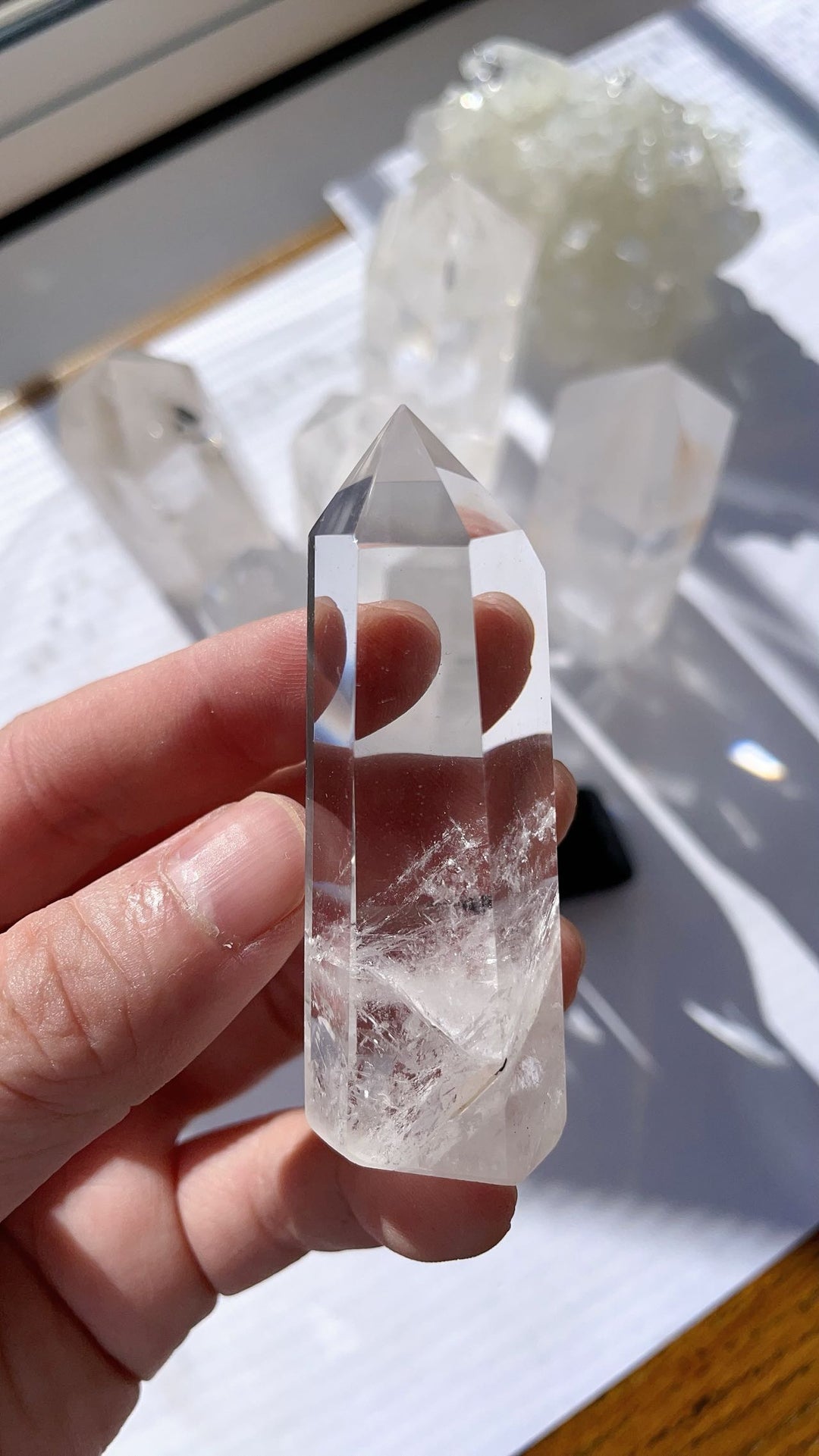 Clear Quartz Tower (High Clarity)