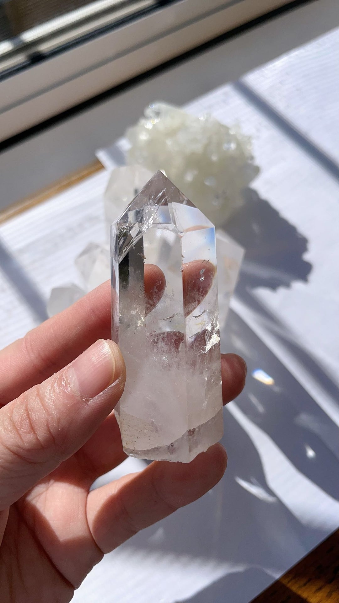 Clear Quartz Tower (High Clarity)