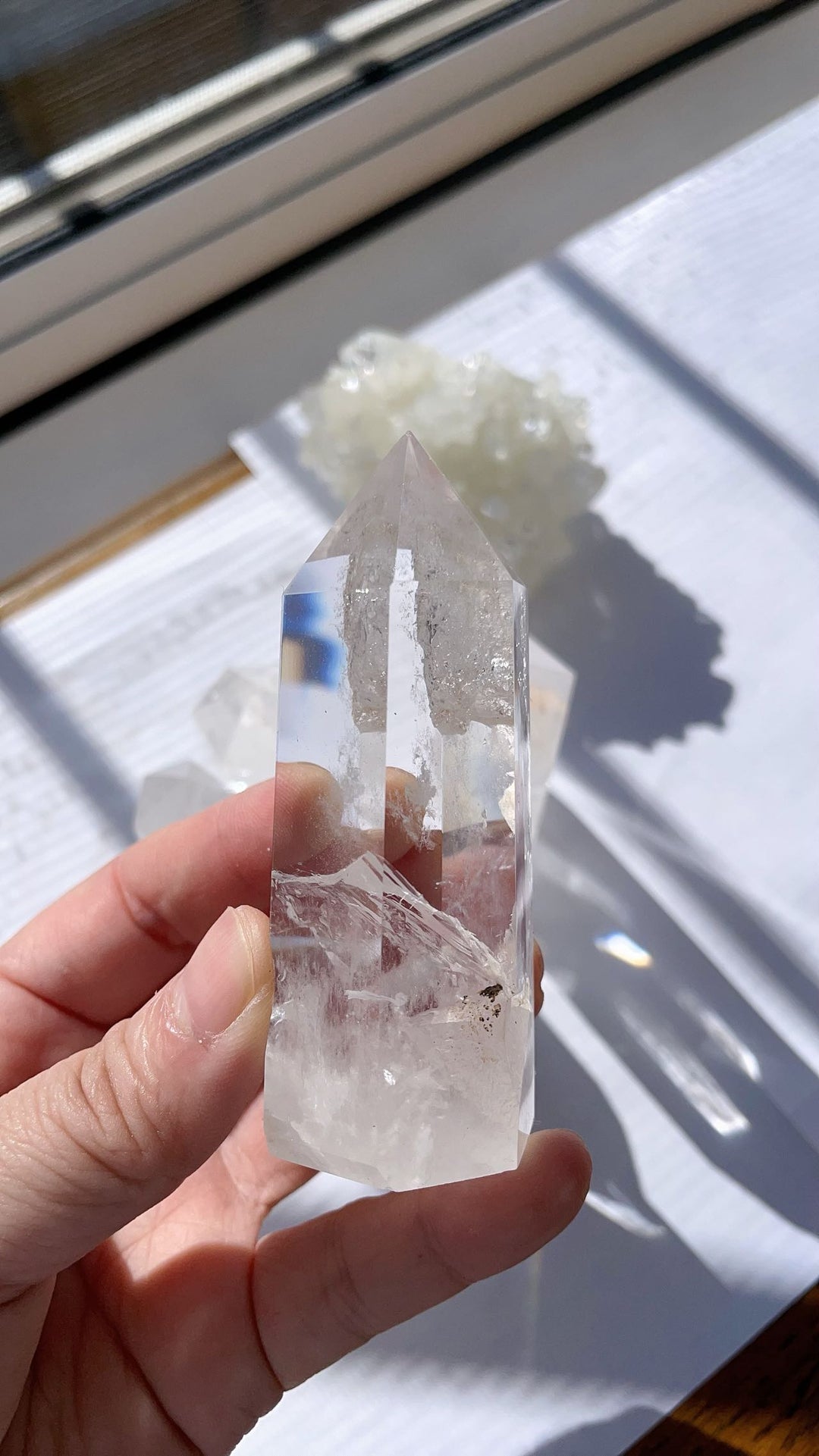 Clear Quartz Tower (High Clarity)