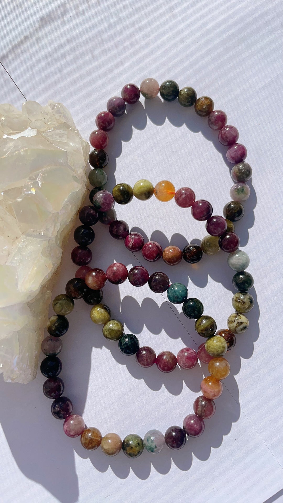 Rainbow Tourmaline Bracelet