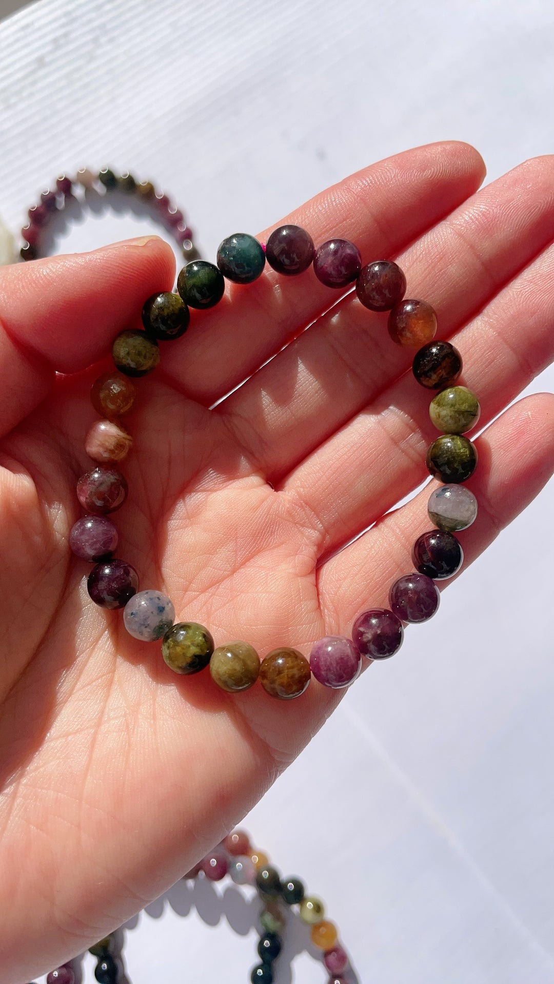 Rainbow Tourmaline Bracelet