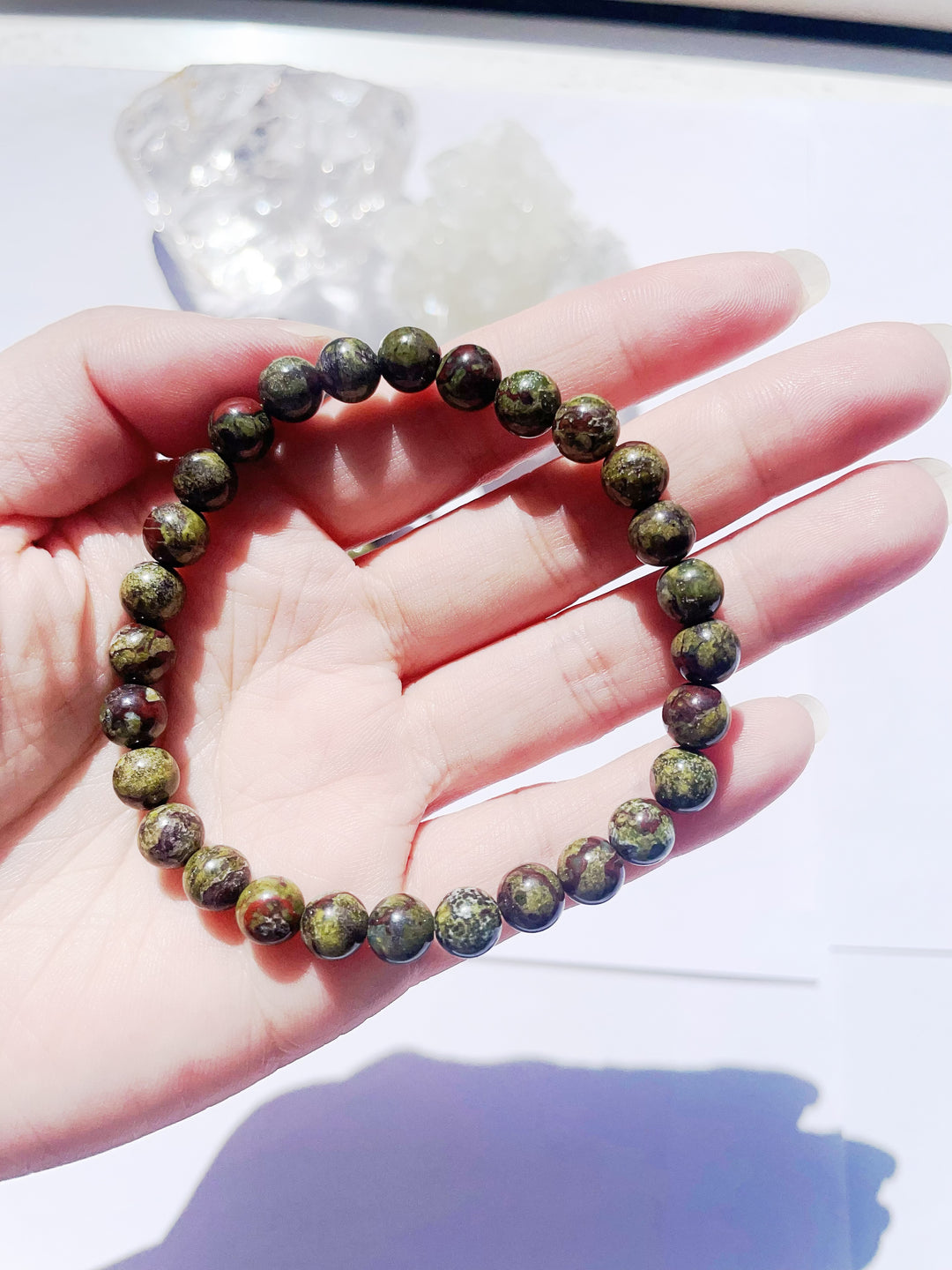 Dragon Blood Jasper Bracelet