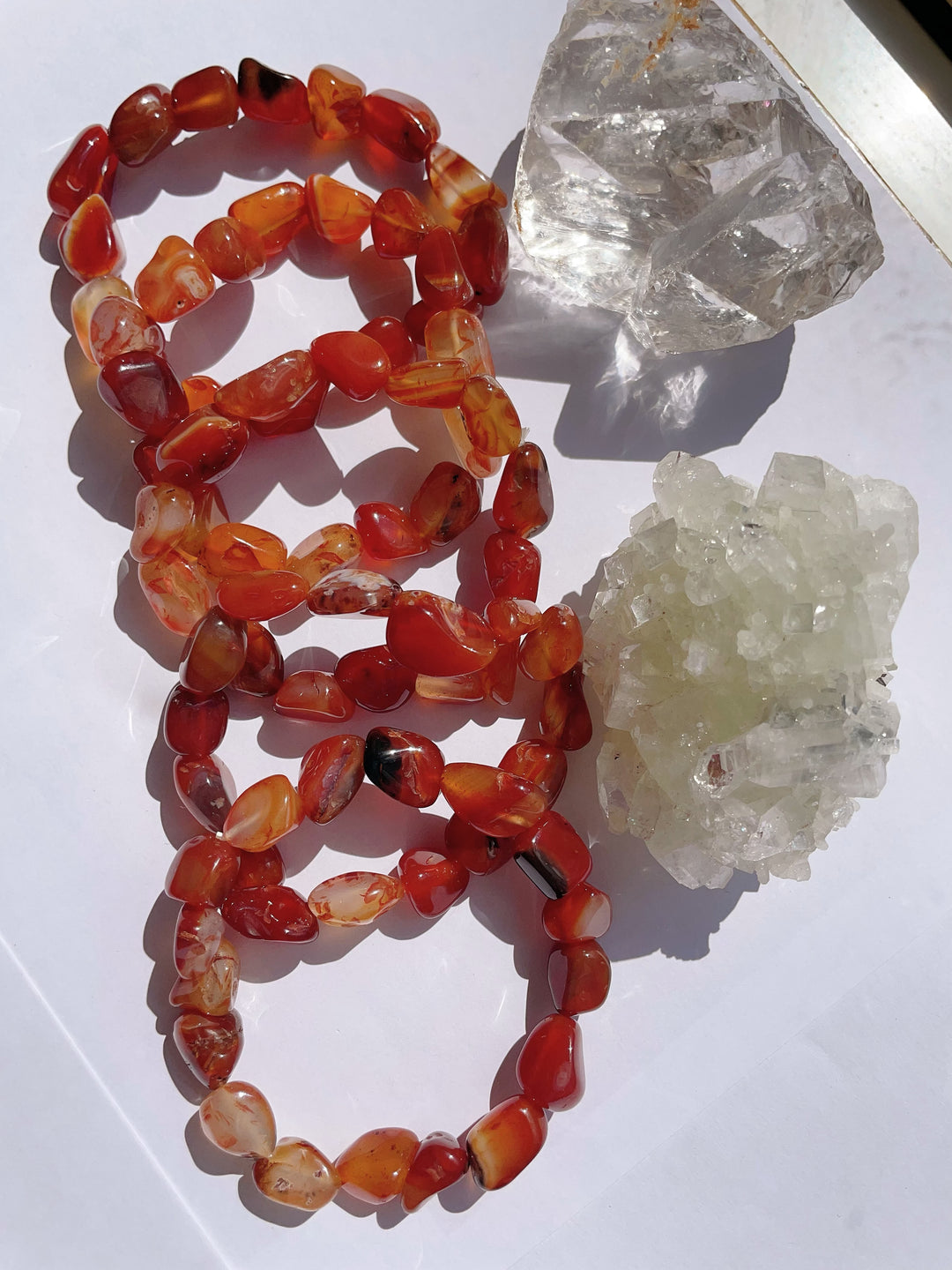 Carnelian Tumble Bracelet