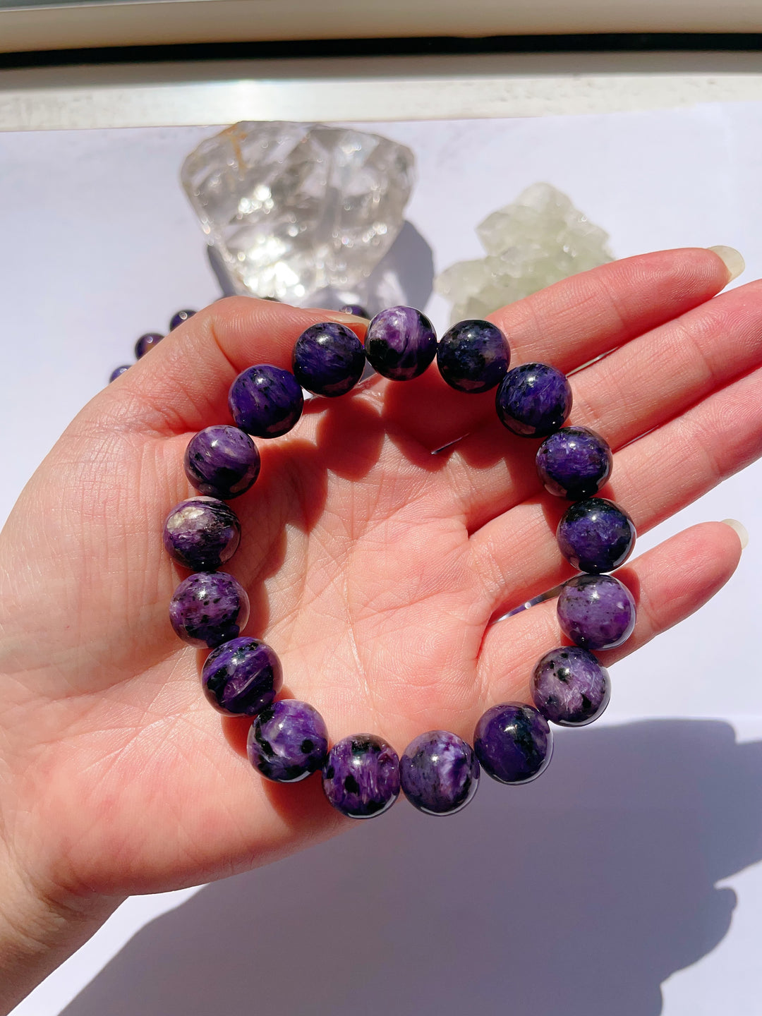 Charoite Crystal Bracelet