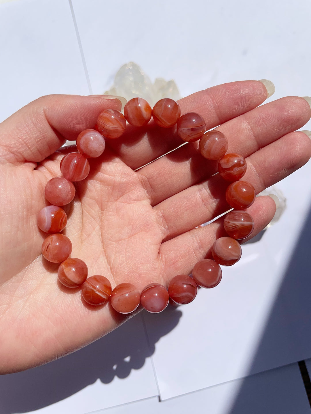 Orange Carnelian Bracelet