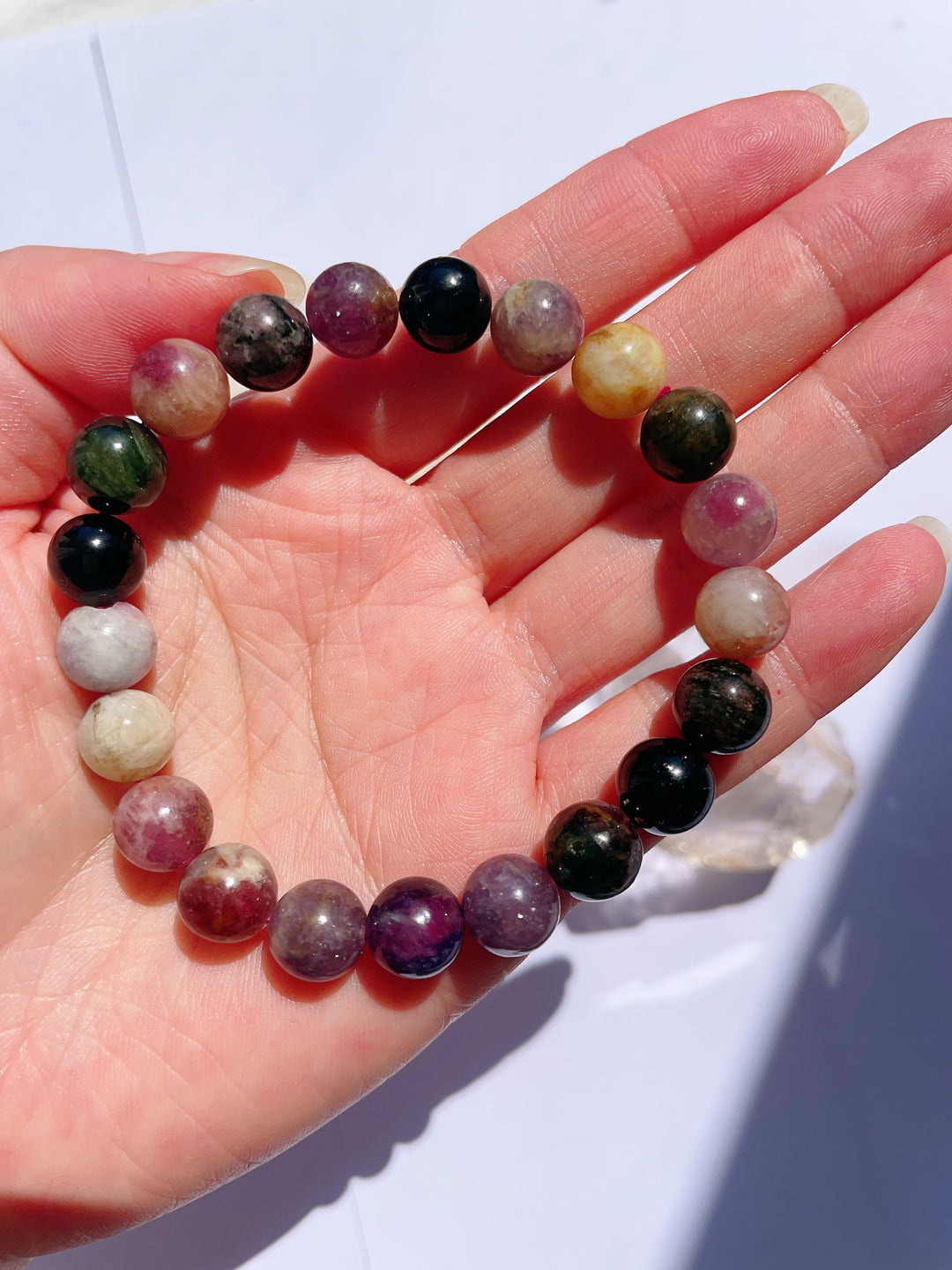 Rainbow Tourmaline Bracelet