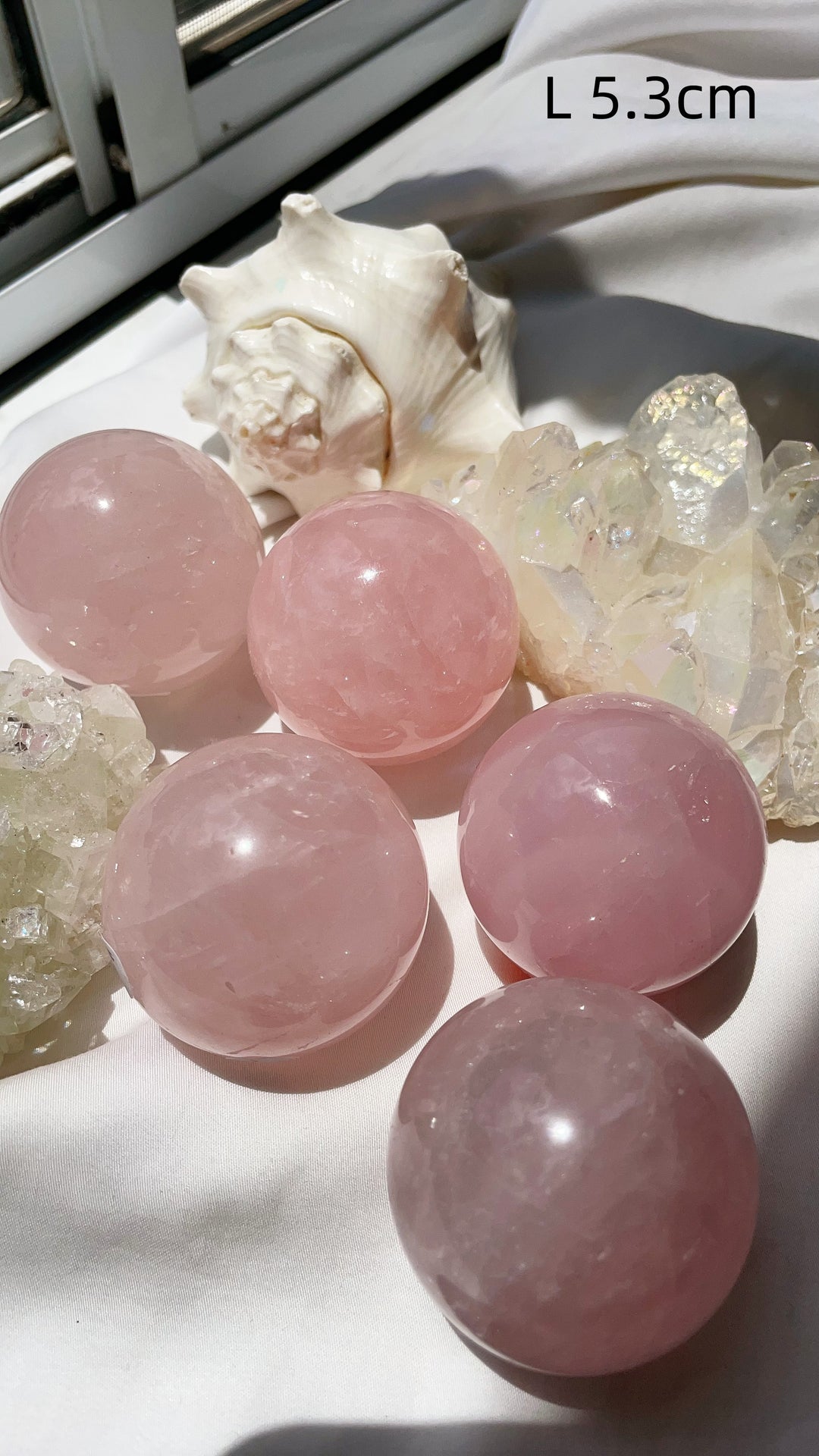 Rose Quartz Sphere