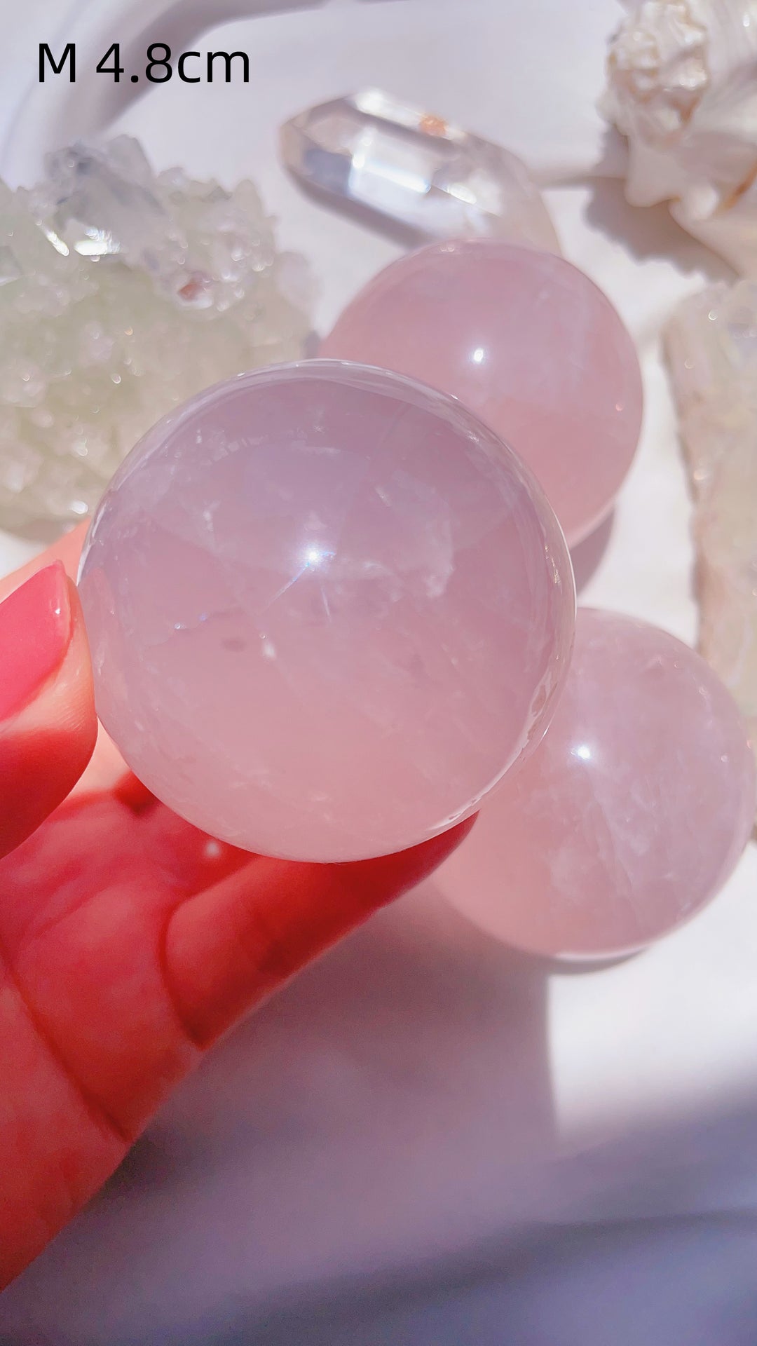 Rose Quartz Sphere