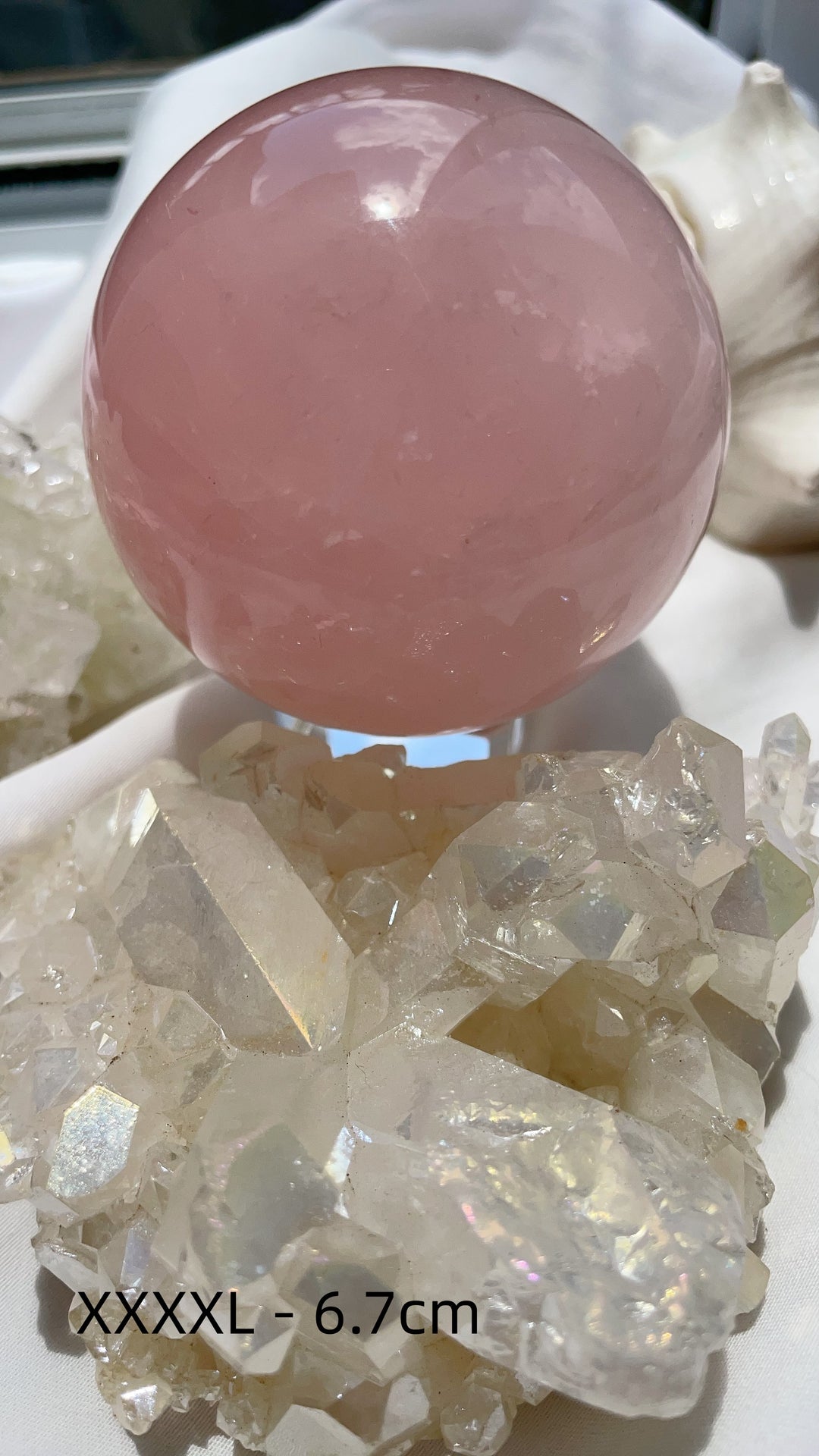 Rose Quartz Sphere