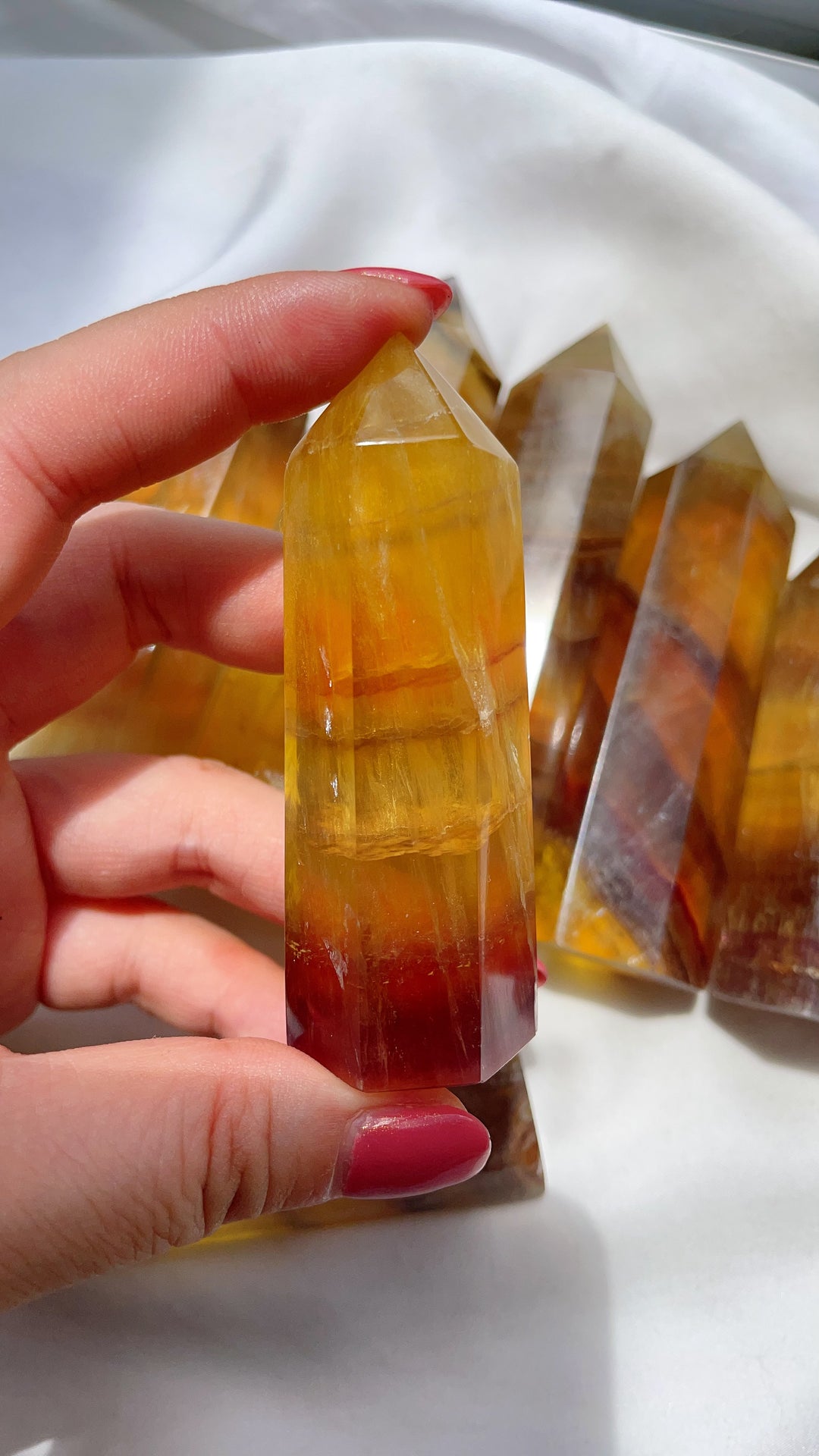 Yellow Fluorite Tower