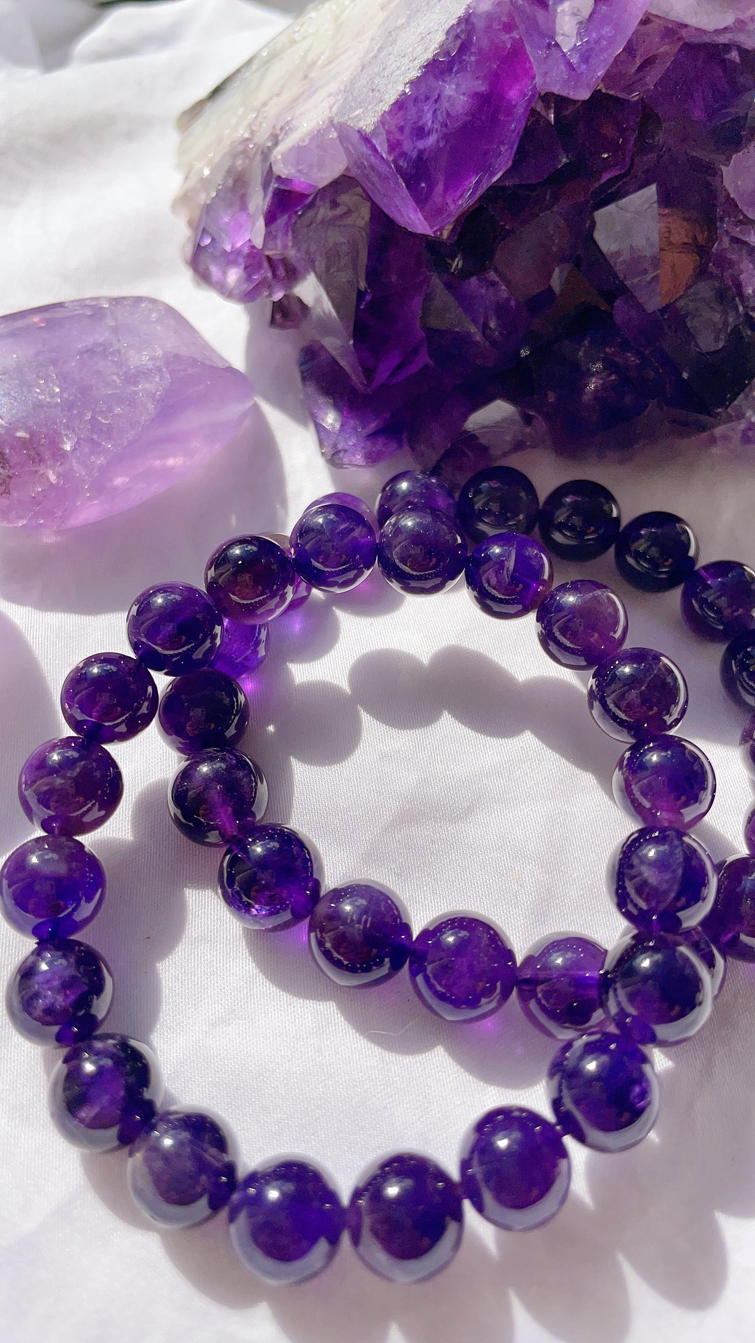 Dark Amethyst AAA+++ Grade Bracelet Top Quality