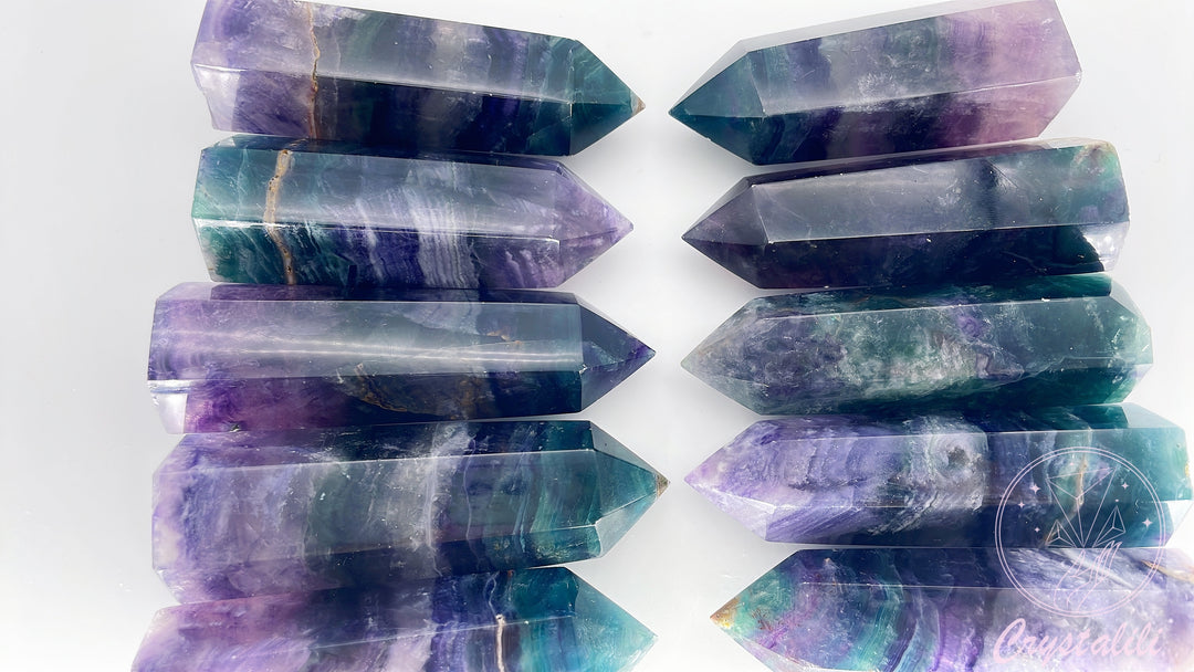 Rainbow Fluorite Tower